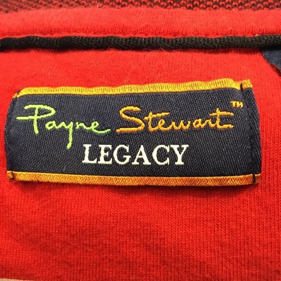 Payne Stewart Legacy Red & Black Check Golf Shirt - Picture 3 of 4